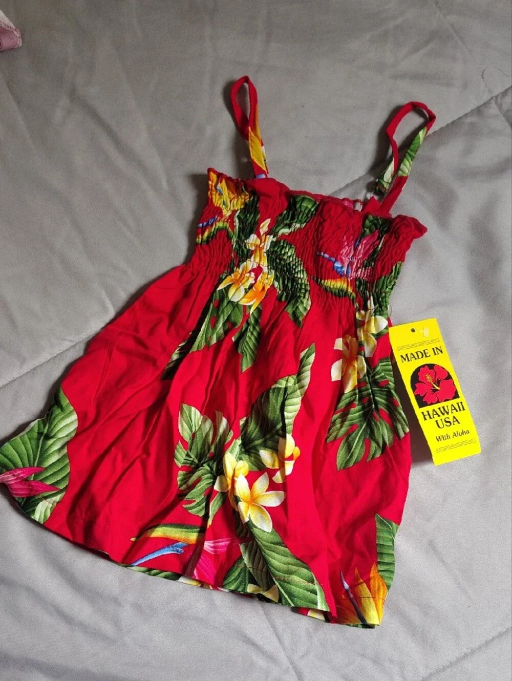 Hawaiian Island Creations vibrant red
